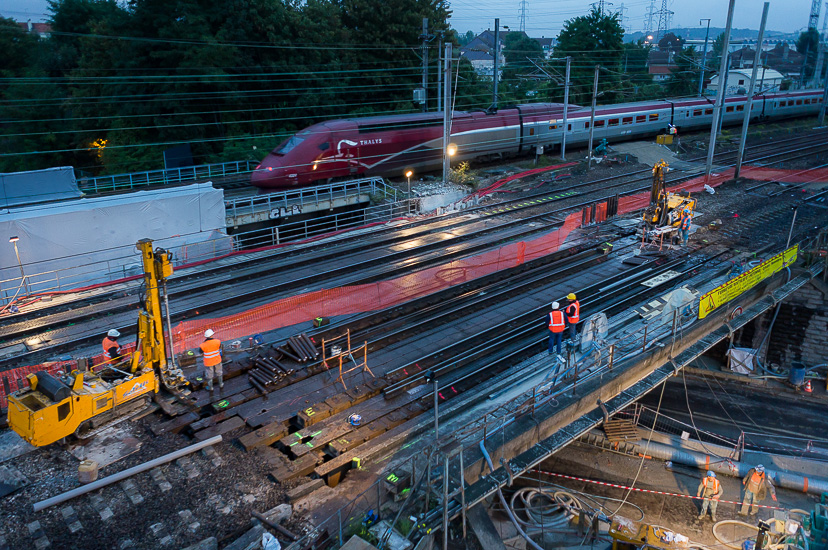 photo aerienne train photo aerienne train